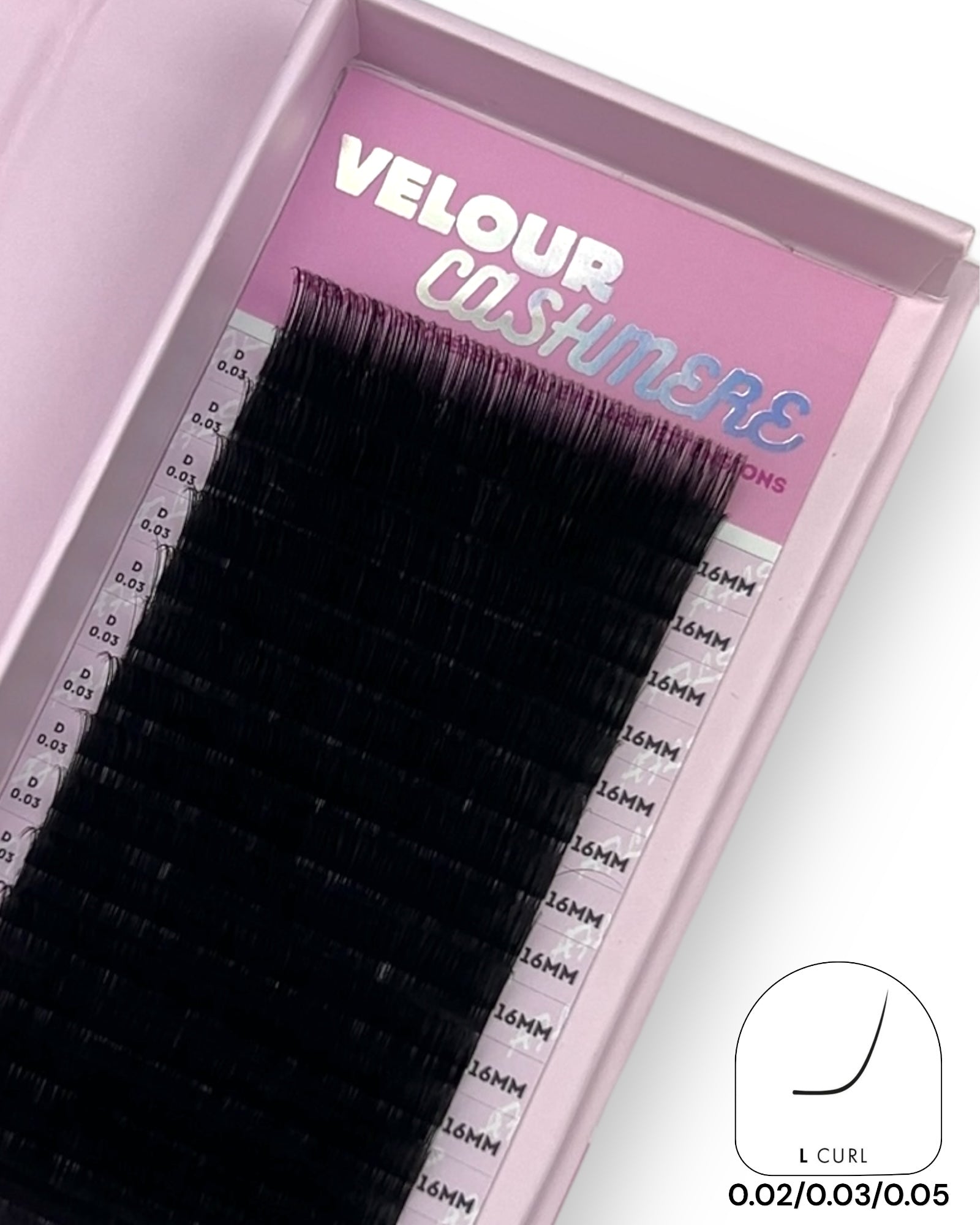 VELOUR CASHMERE - L CURL