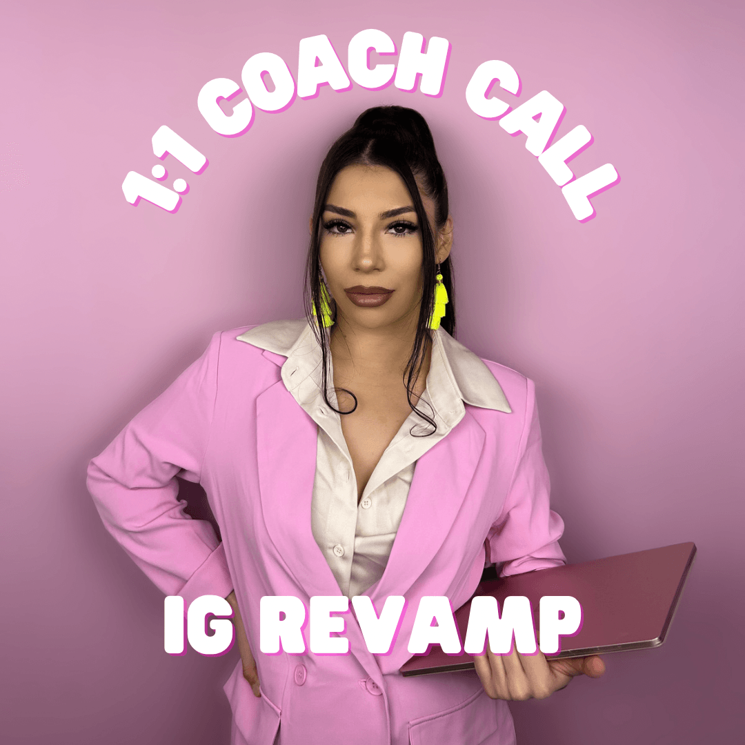 1:1 - IG Revamp Coaching Call - anotherfckinlashshop