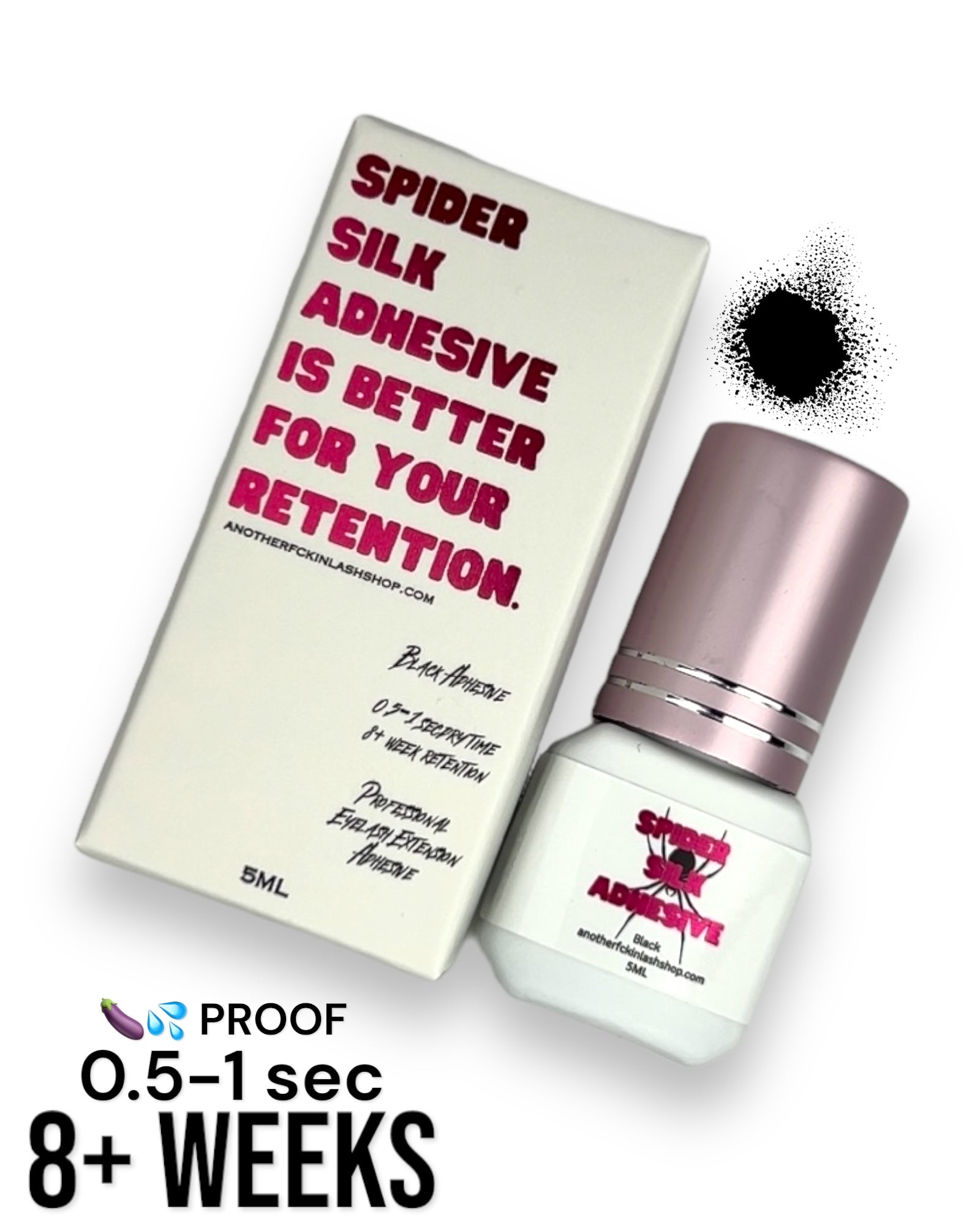 Spider Silk Adhesive