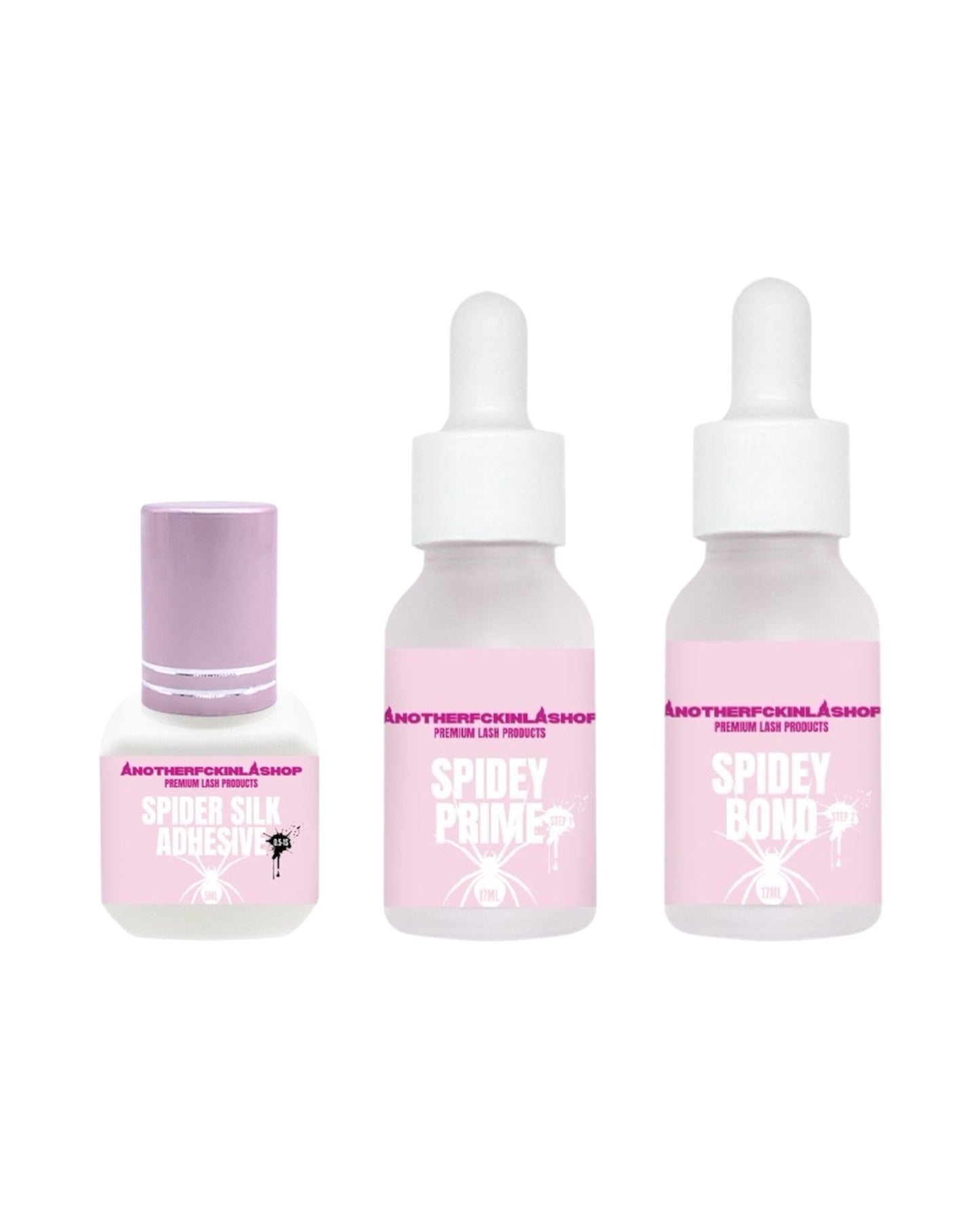 Spider Silk Adhesive 5ml + Prime + Bond TRIO