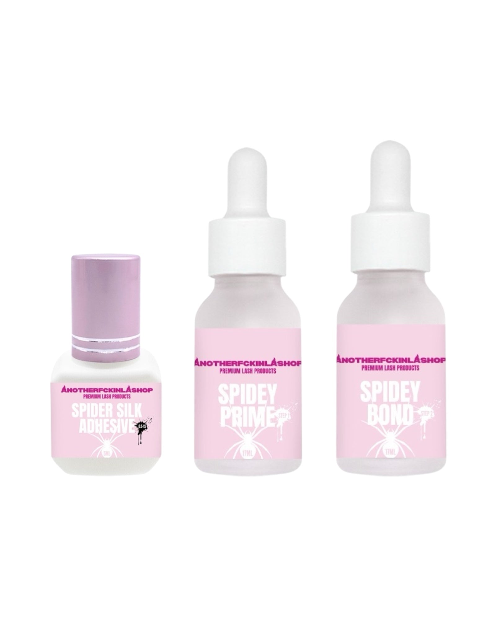 Spider Silk Adhesive 5ml + Prime + Bond TRIO