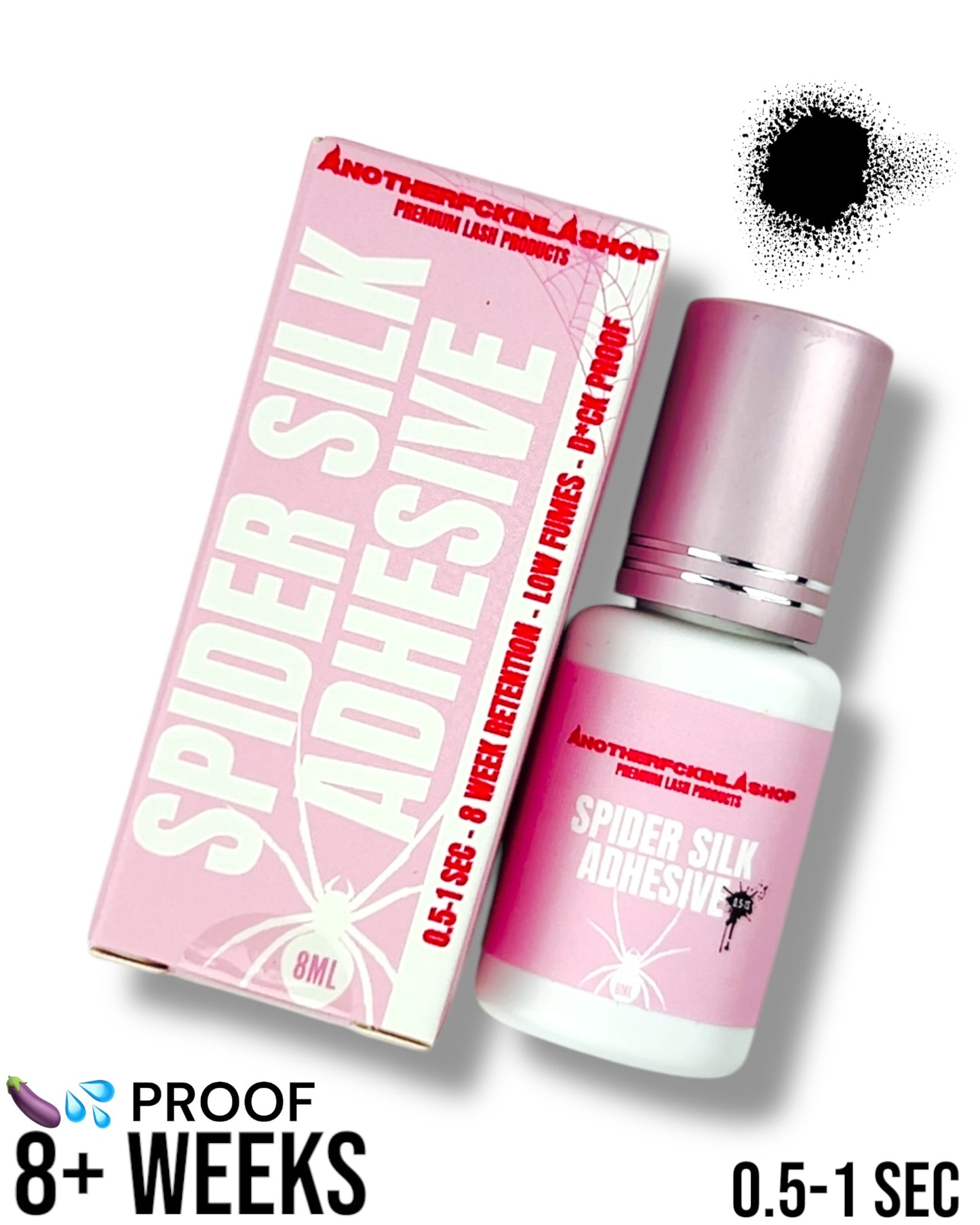 Spider Silk Adhesive