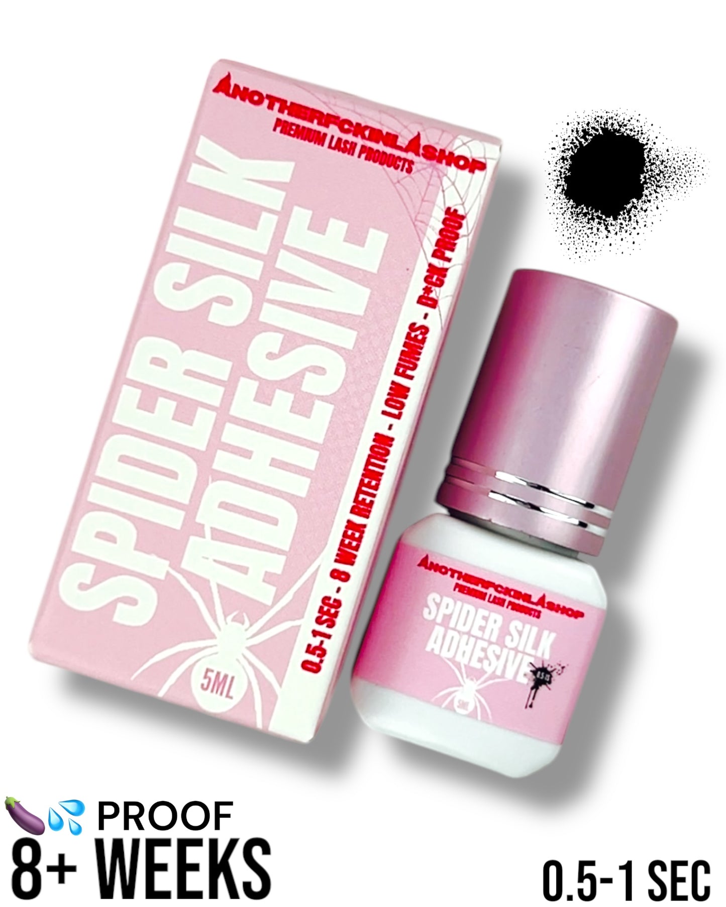 Spider Silk Adhesive