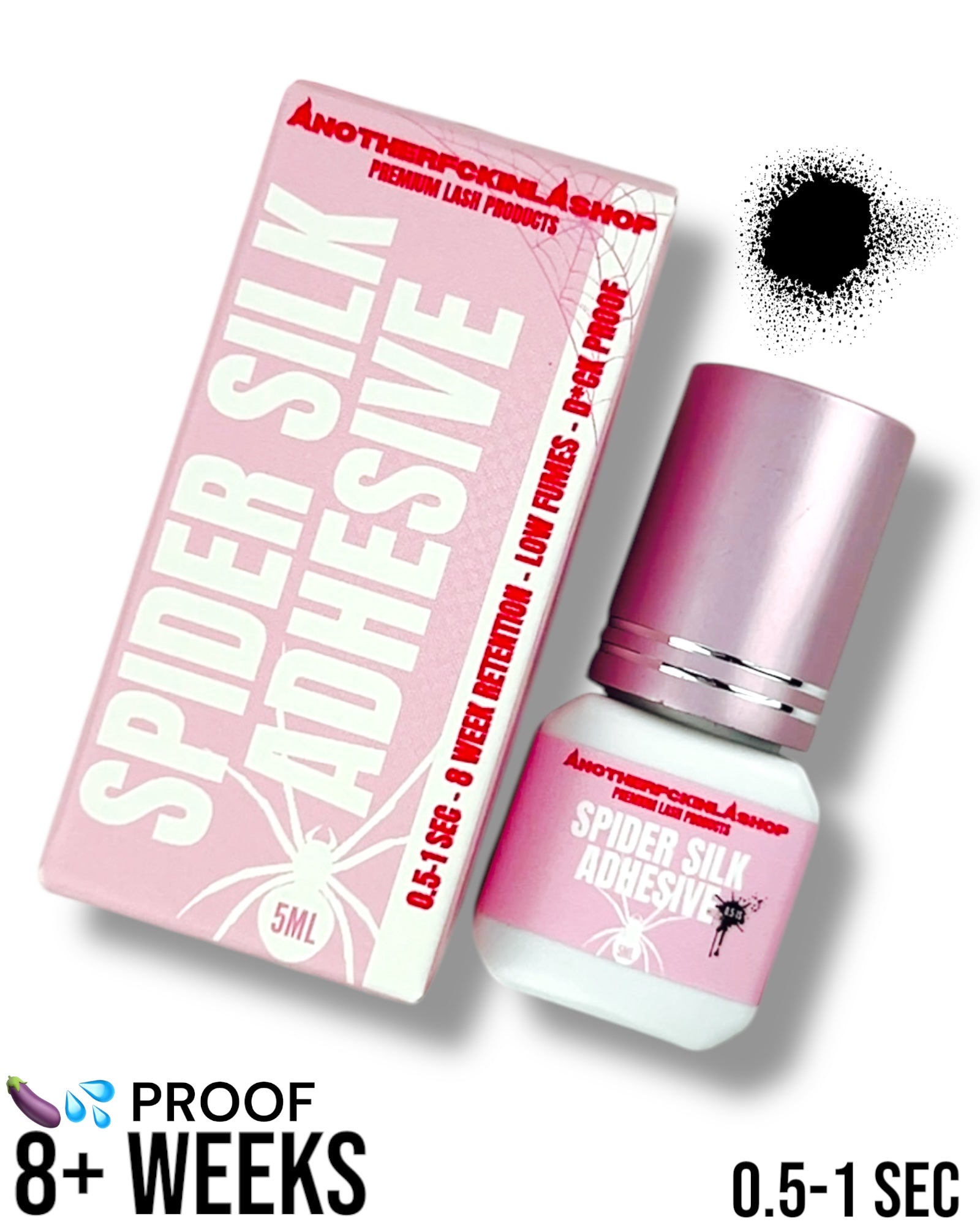 Spider Silk Adhesive