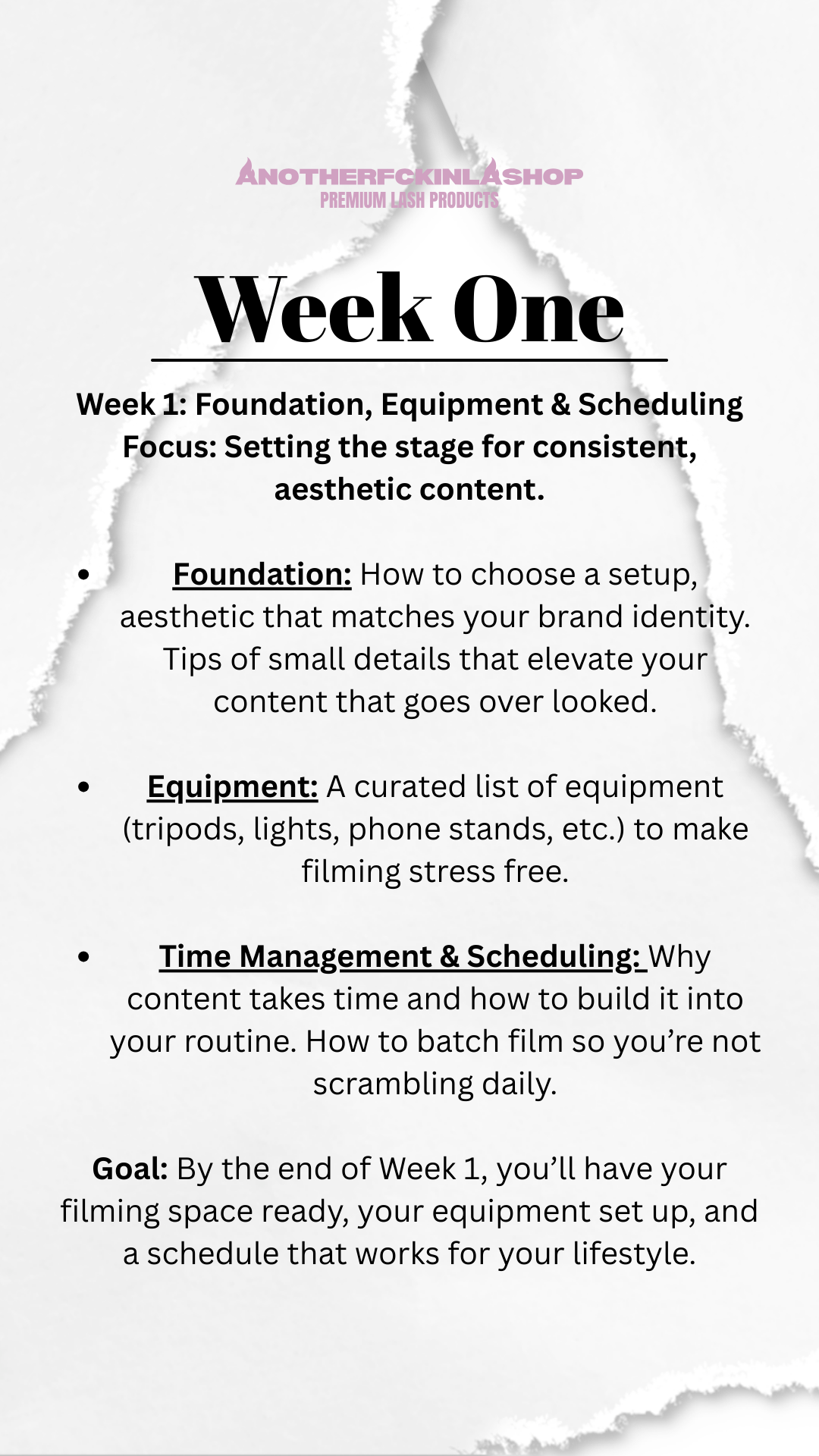 The Content Playbook 6 Week Mentorship (1:1)